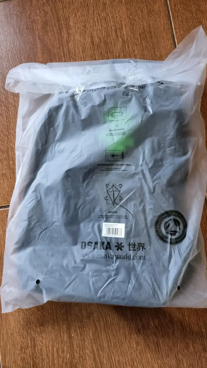 Mochila negra Osaka - 4