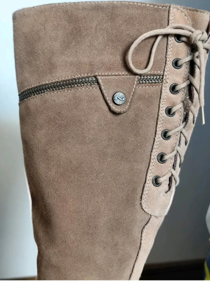 Botas altas de gamuza - 2