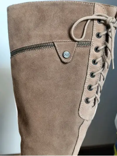 Botas altas de gamuza - miniatura 2