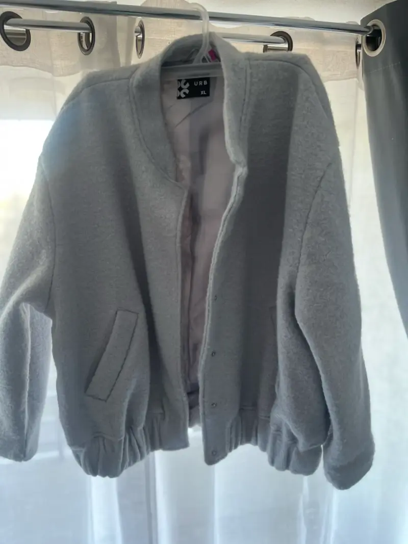 Chaqueta gris de lana - 3