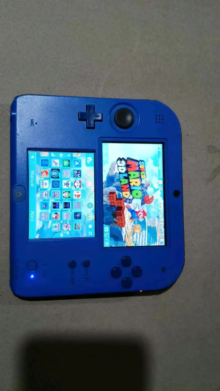 Consola portátil azul nintendo 2ds - 1