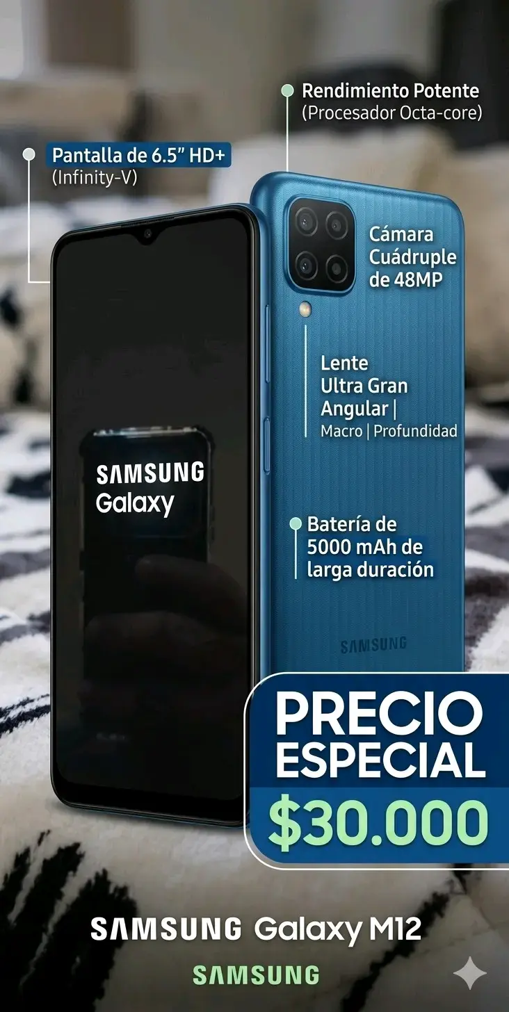 Smartphone Samsung Galaxy M12 - 3
