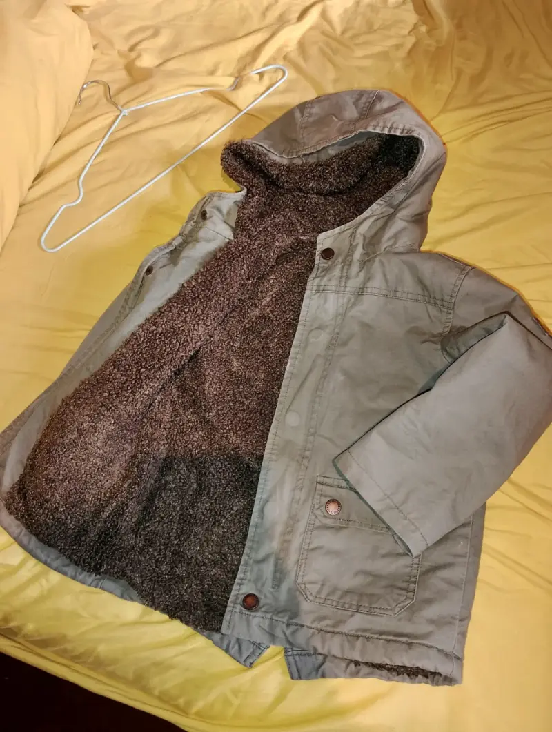 Parka infantil con capucha - 2