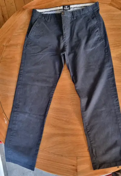 Pantalón casual azul marino - miniatura 1