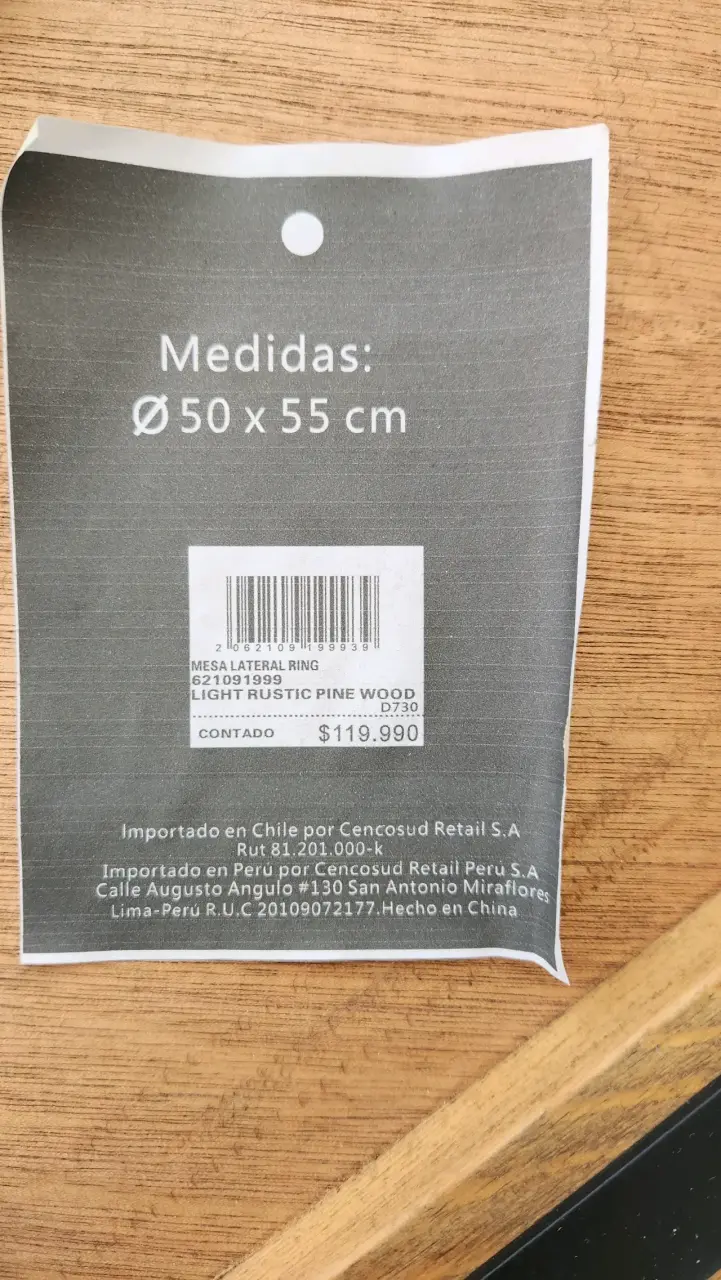 Mesas auxiliares de madera - 5