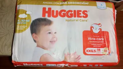Pañales Huggies XXG 56 unidades - miniatura 2