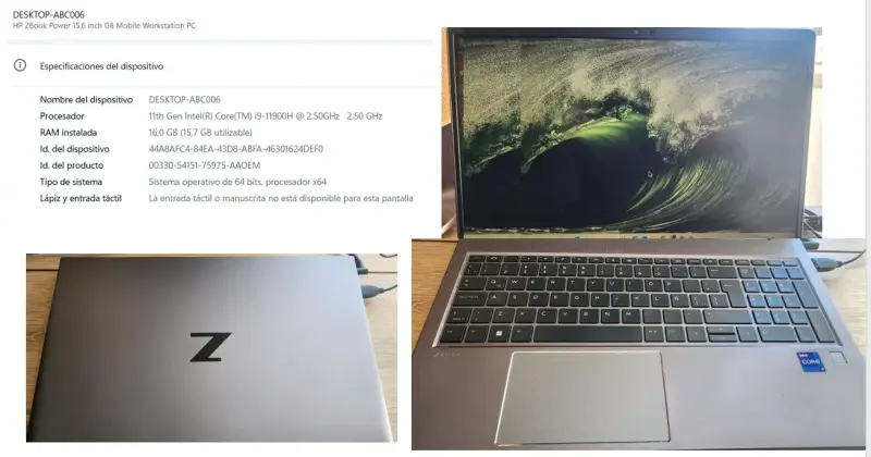 HP ZBook Power 15.6" G8