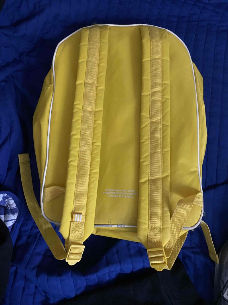 Mochila amarilla Adidas - 3