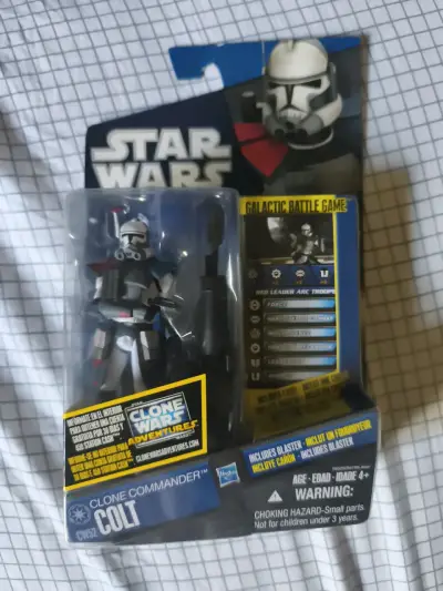 Figura Star Wars Clone Commander Colt - miniatura 1