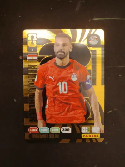 Tarjeta adrenalyn XL Salah Golden ball - miniatura 1