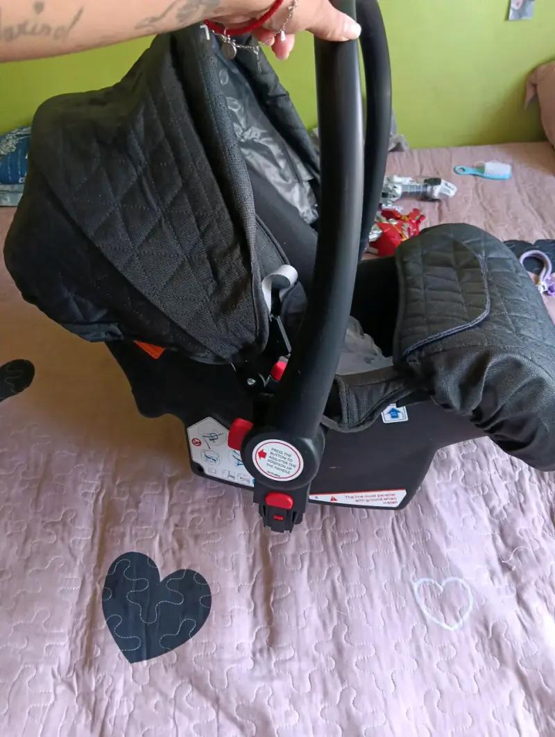 Silla de auto LuBabycas negra - 2