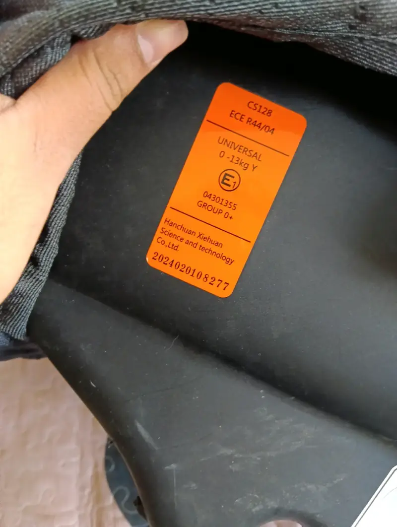 Silla de auto LuBabycas negra - 3