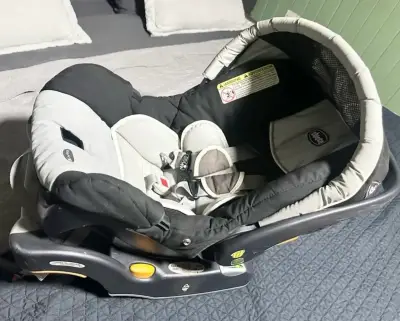 Silla para auto de bebé negra - miniatura 2