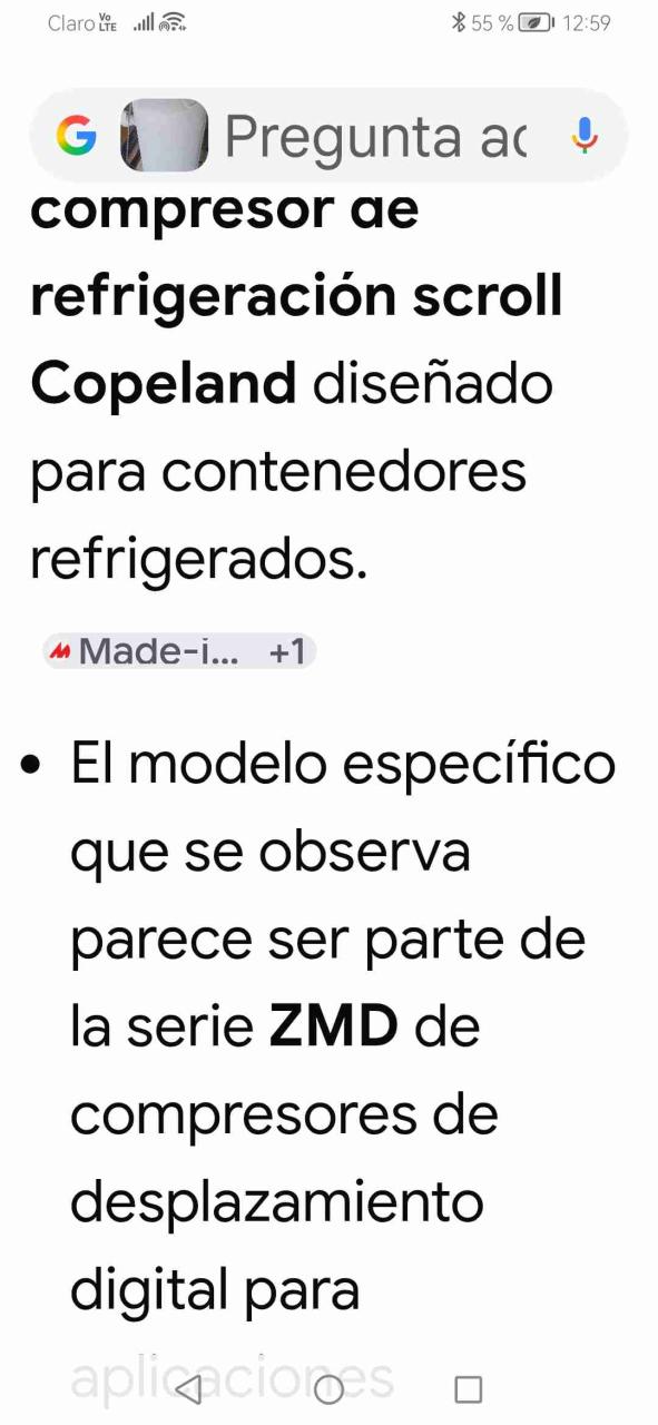 Compresor Copeland Scroll nuevo - 5