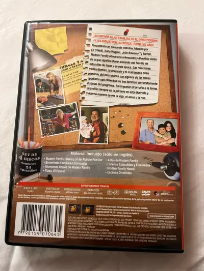 DVD Modern Family Temporada 1 - miniatura 2