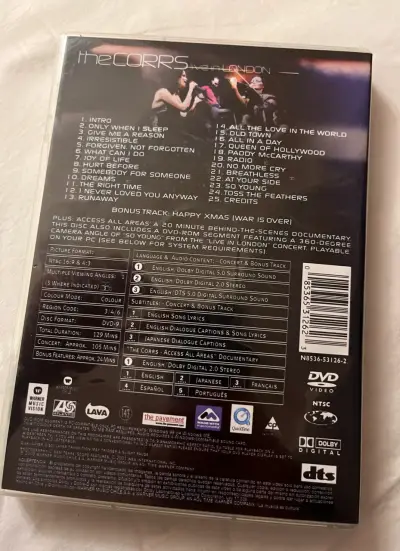 DVD The Corrs Live in London - miniatura 2