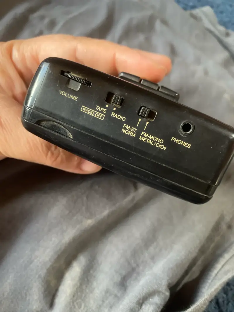 Reproductor de casete Casio negro - 3
