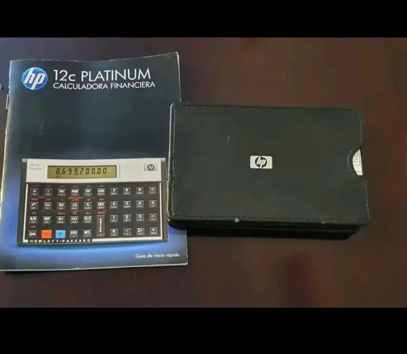 Calculadora HP 12c Platinum - 1