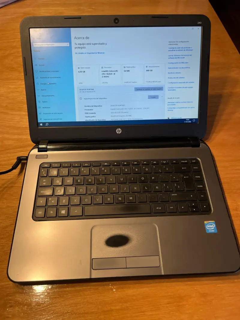 Notebook HP 240 G3 - 1