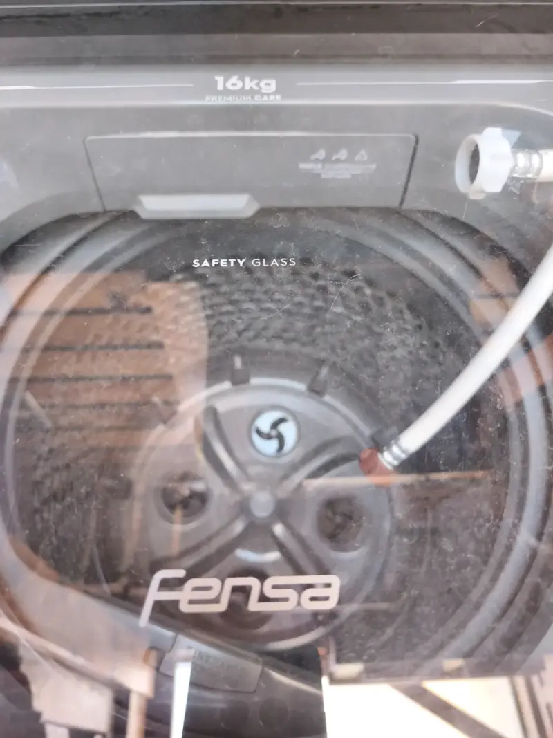 Lavadora Fensa automática plateada - 4