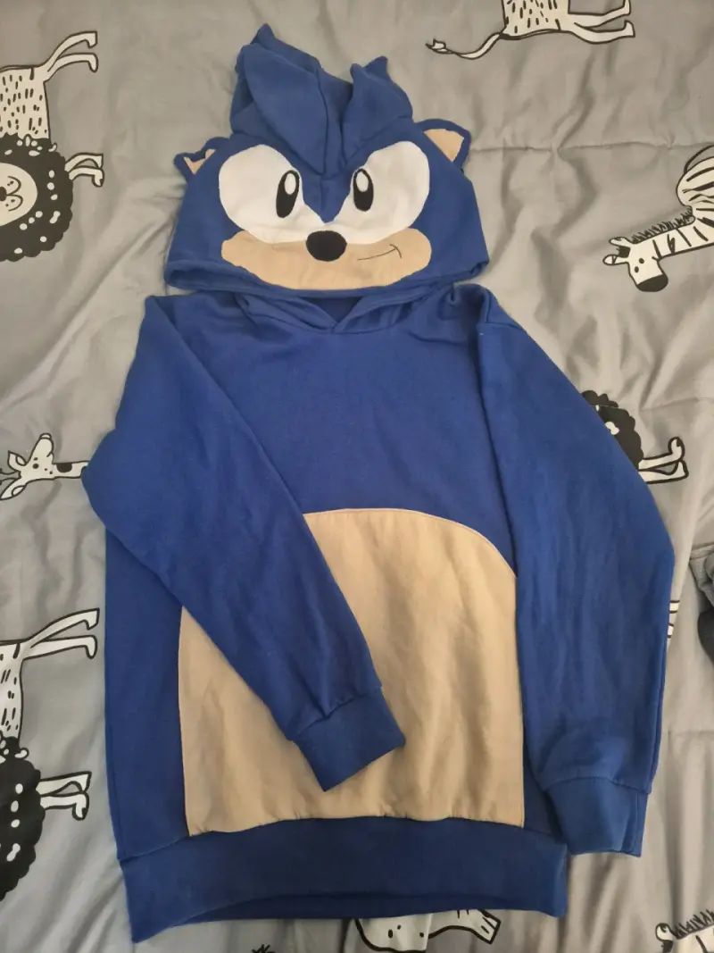 Polerón Sonic para niños