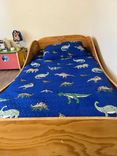Cama de transición con colchón - miniatura 1