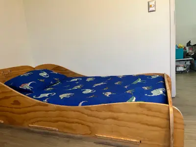 Cama de transición con colchón - miniatura 6