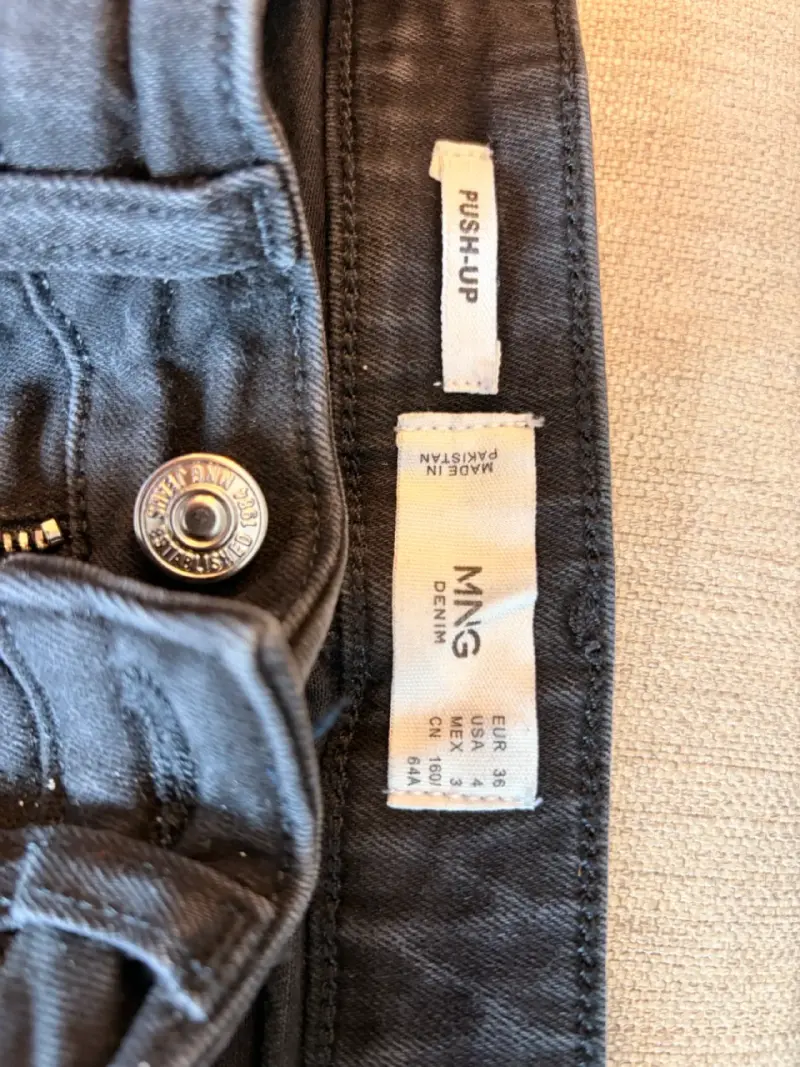 Jeans ajustados gris oscuro - 2