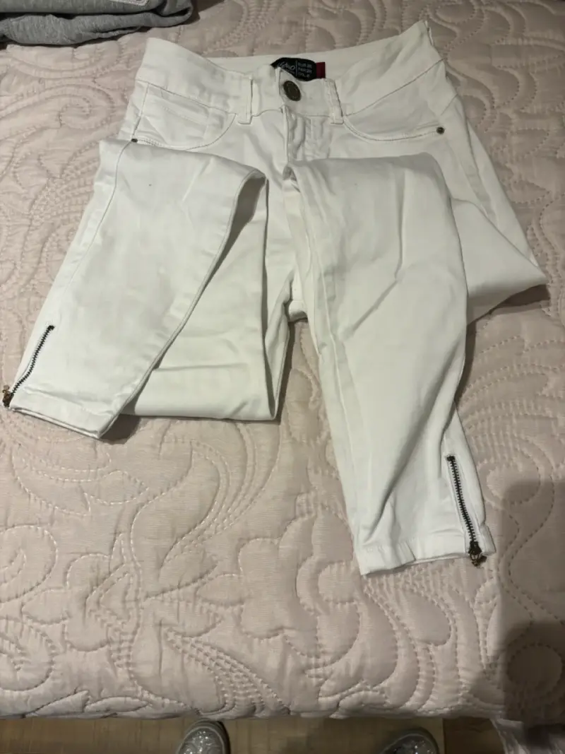 Pantalones blancos para mujer - 2