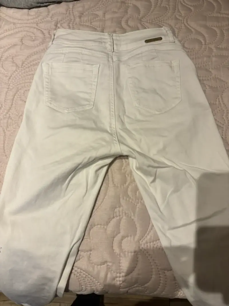 Pantalones blancos para mujer - 3