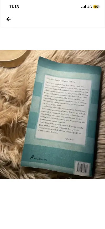 Libro 'El niño con el pijama de rayas' - miniatura 3