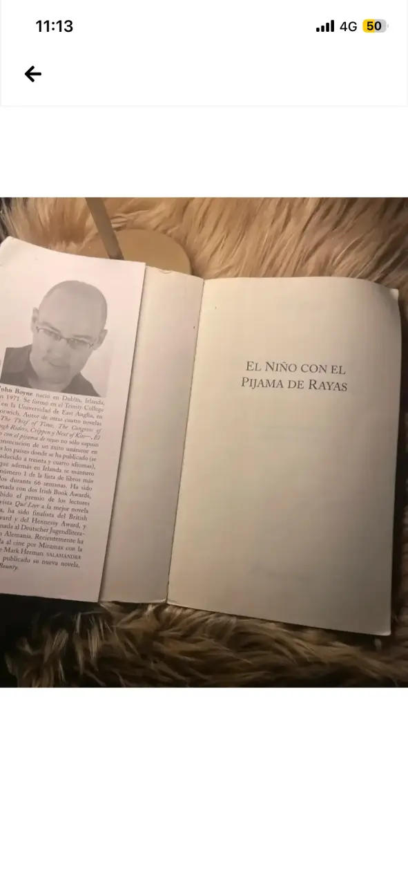 Libro 'El niño con el pijama de rayas' - 4