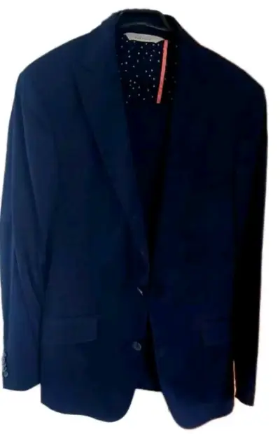 Terno  azul formal Perry Ellis - miniatura 1