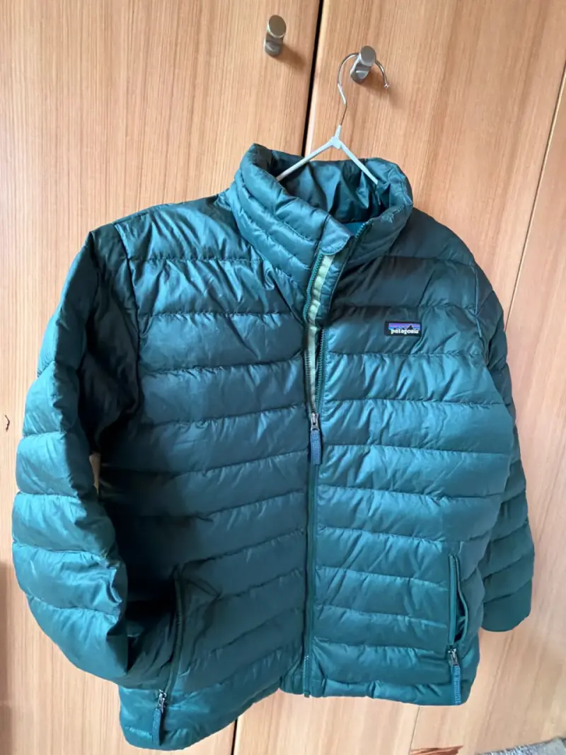 Chaqueta pluma verde oscuro - 3