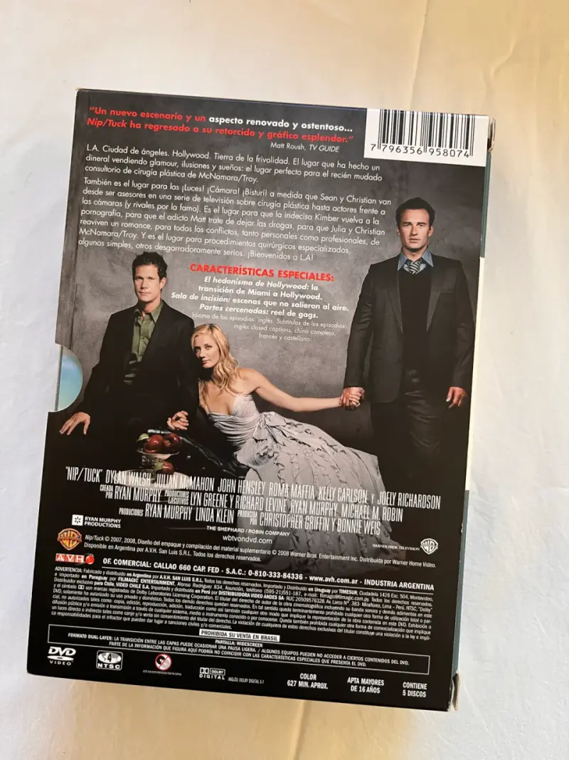 Nip/Tuck Quinta Temporada DVD - 2