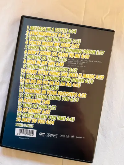 DVD The Police Live in Rio - miniatura 2