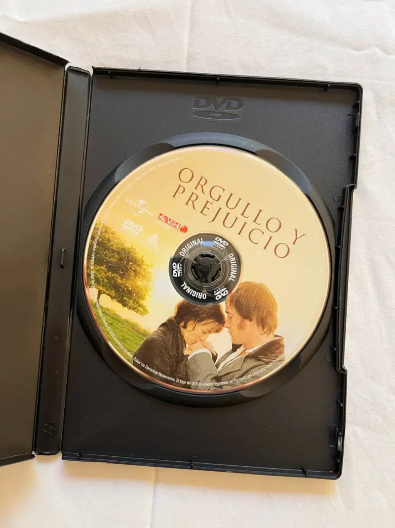 DVD Orgullo y Prejuicio - 3