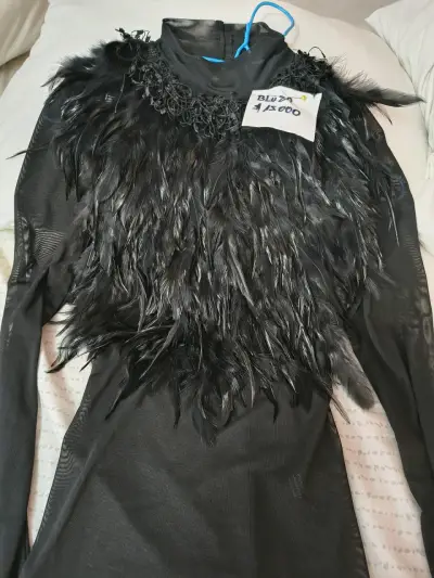 Vestido ,blusas Cardigan negros - miniatura 2