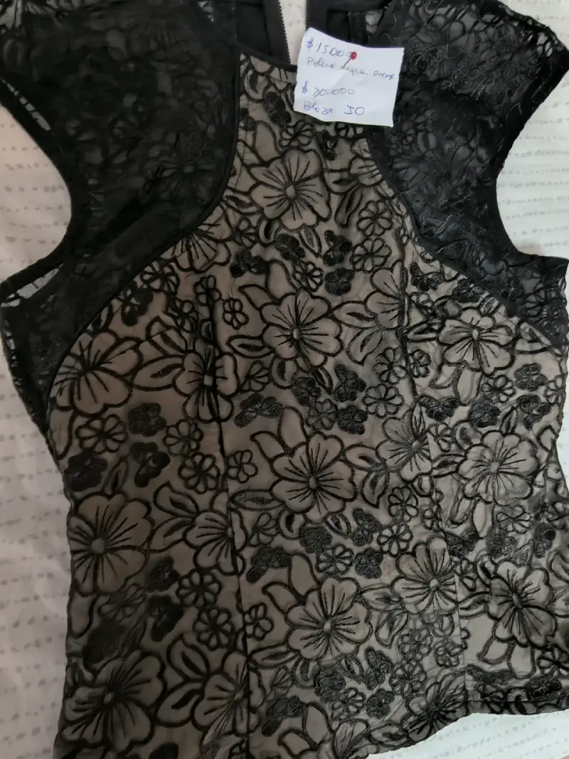 Vestido ,blusas Cardigan negros - 4