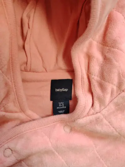 Pijama enterito para bebé rosado - miniatura 2