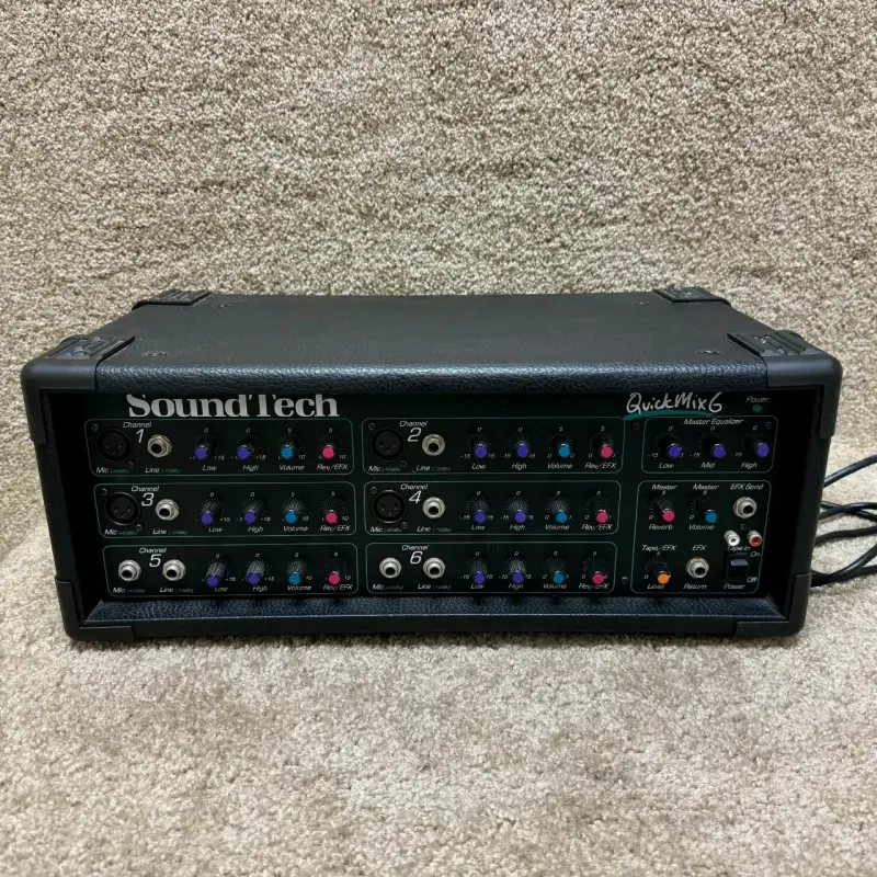 Mezclador de audio Soundtech QuickMix 6 - 1