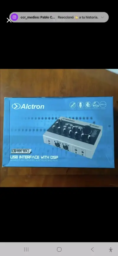 Interfaz USB Alctron U16K MK3 - miniatura 1