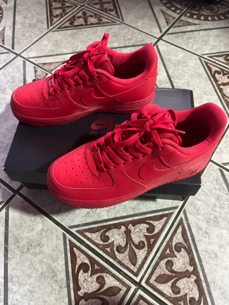 Zapatillas Nike Air Force 1 rojas - 2