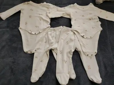 Conjunto pijamas de bebé ositos - miniatura 1