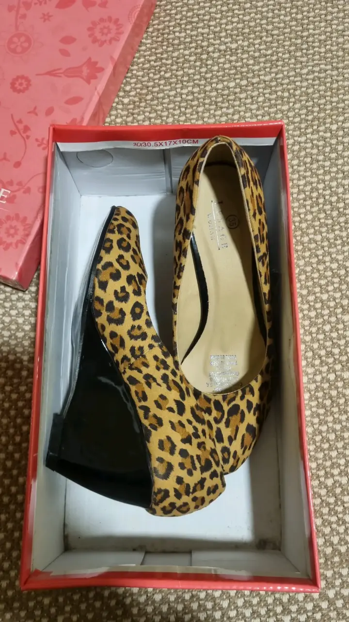 Zapatos de tacón animal print