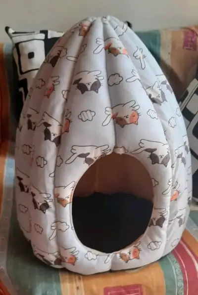 Cama para mascota acolchada iglu - miniatura 4