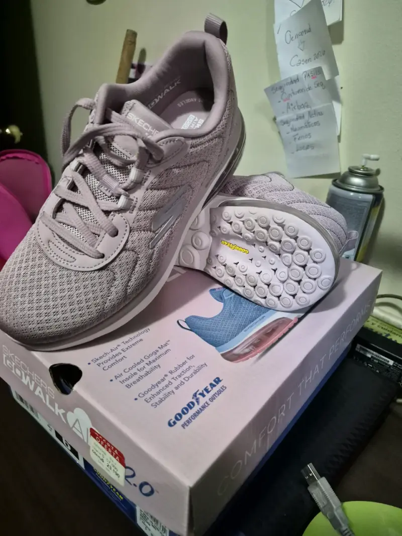Zapatillas Skechers Go Walk 2.0 lila - 4