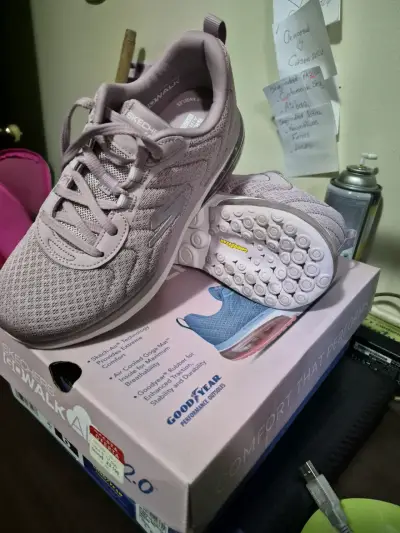 Zapatillas Skechers Go Walk 2.0 lila - miniatura 4