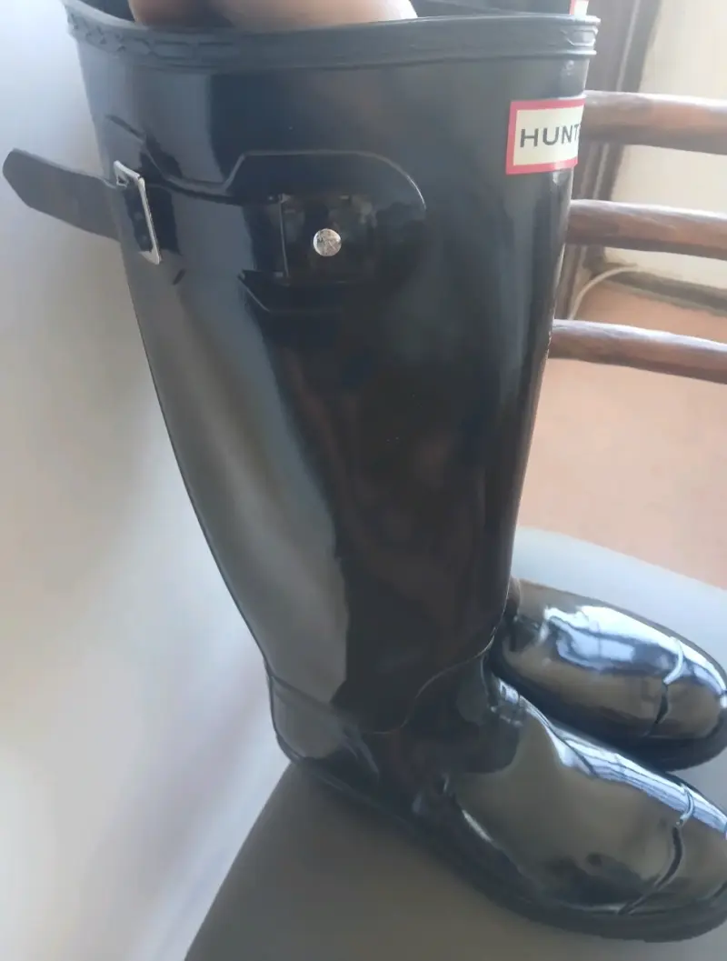 Botas de lluvia Hunter negras - 3