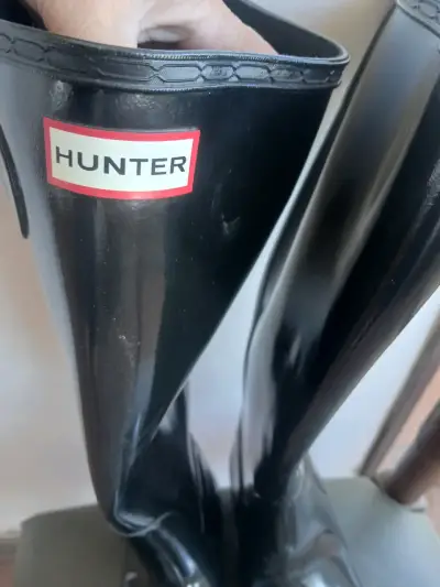 Botas de lluvia Hunter negras - miniatura 5